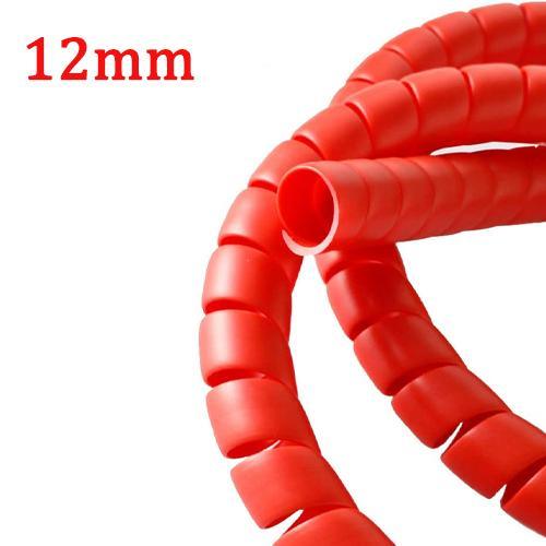 Red Insulation Spiral Sleeves for Cable Management - industryparts.pk
