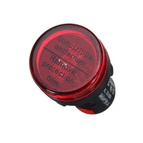 Round Shape Panel Mount Digital AC Voltmeter in Pakistan - industryparts.pk