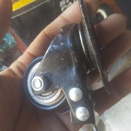 Rubber Trolley Caster Wheel With Brakes - industryparts.pk