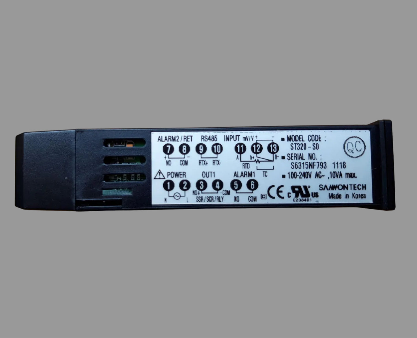 SAMWONTECH ST320 PV Digital Temperature Controller