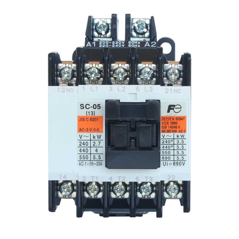 SC-05 13A Imported Fuji Fe Electromagnetic AC Contactor in Pakistan - industryparts.pk