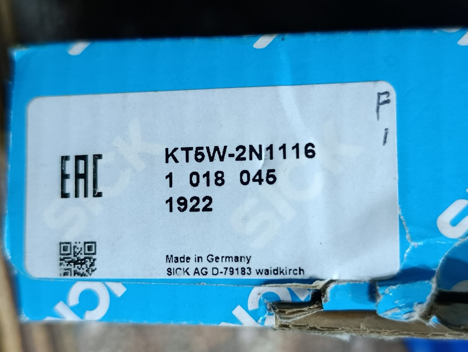 SICK KT5W-2N1116 1 018 045 Color Code Sensor in Pakistan