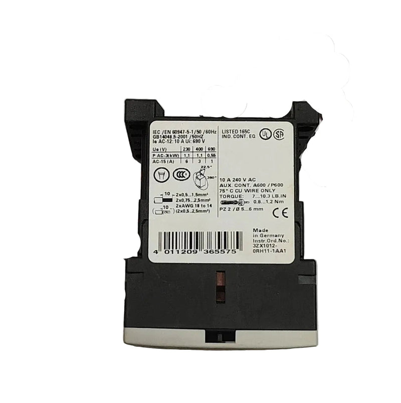 SIEMENS 3RH1140-1AN20 Contact Relay in Pakistan