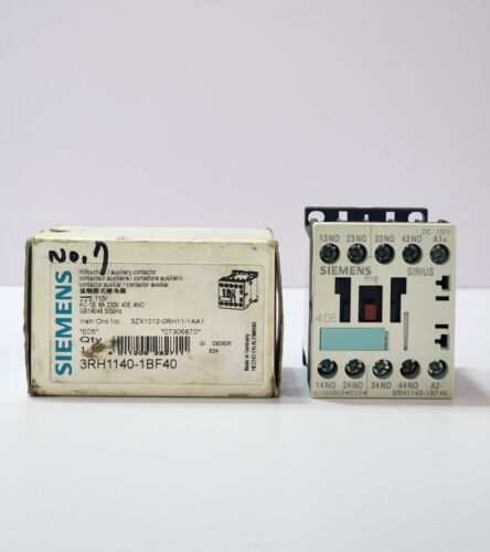 SIEMENS 3RH1140-1BF40 Contact Relay in Pakistan