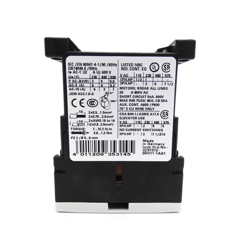 SIEMENS 3RT1016-1AN21 power contactor in Pakistan