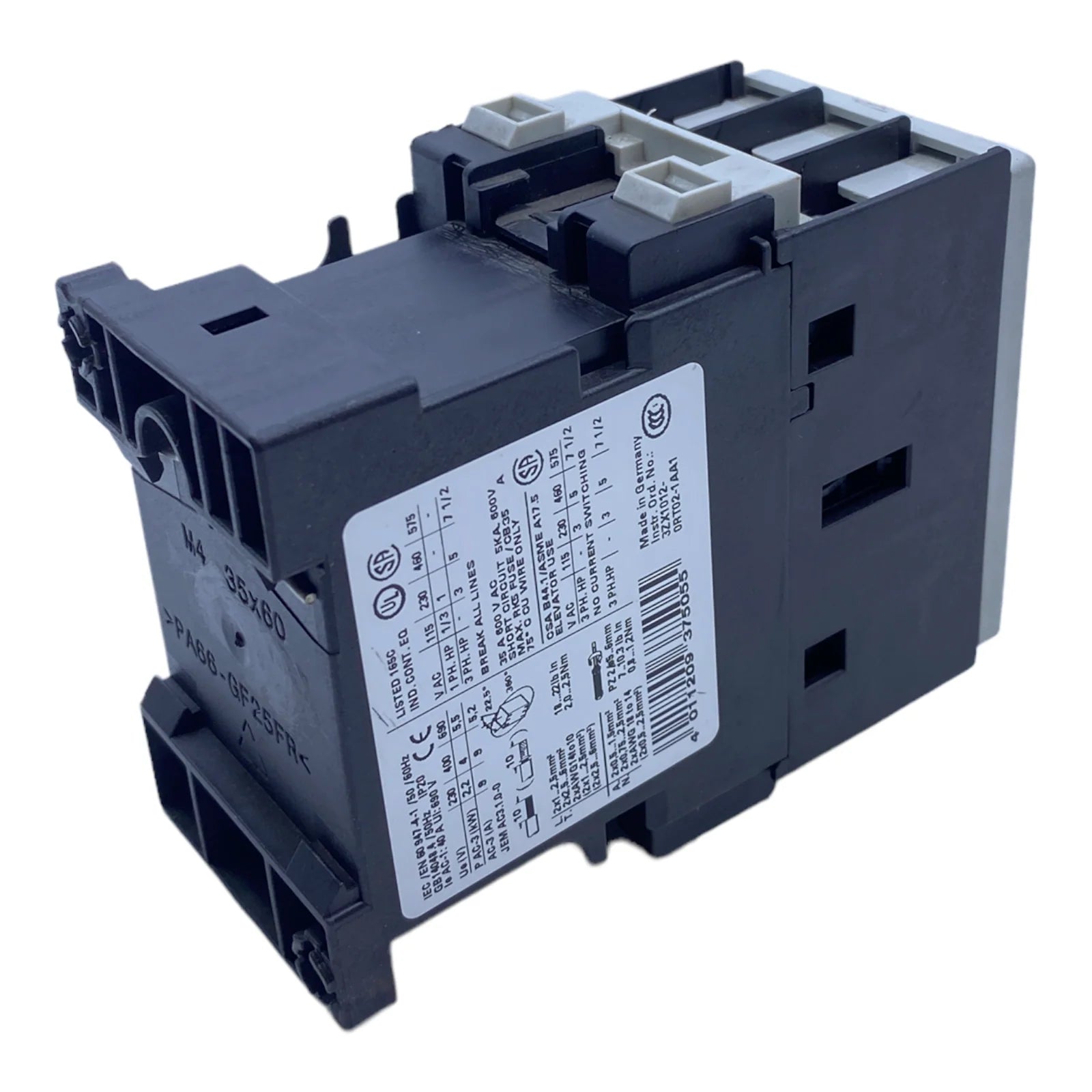 SIEMENS 3RT1023-1BB40 Power Contactor in Pakistan