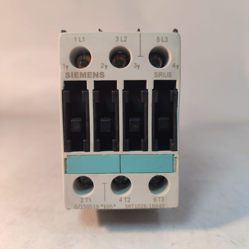 SIEMENS 3RT1026-1BB40 Power Contactor in Pakistan