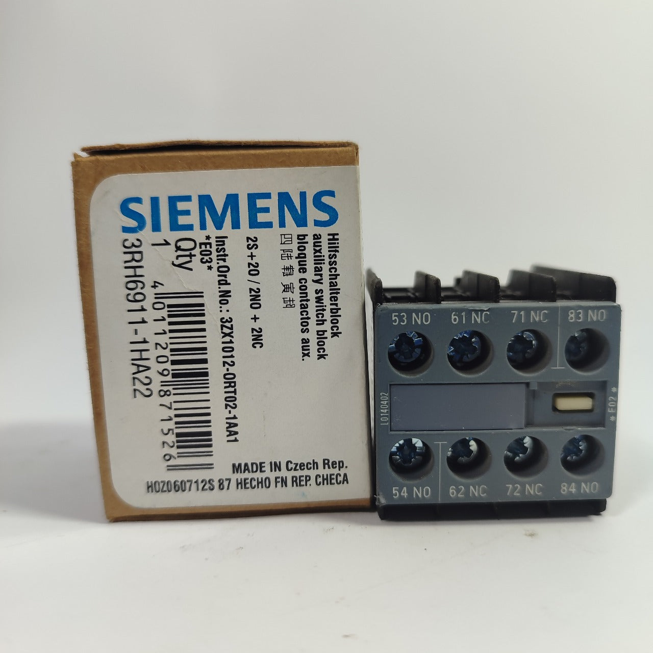 SIEMENS Auxiliary Switch block