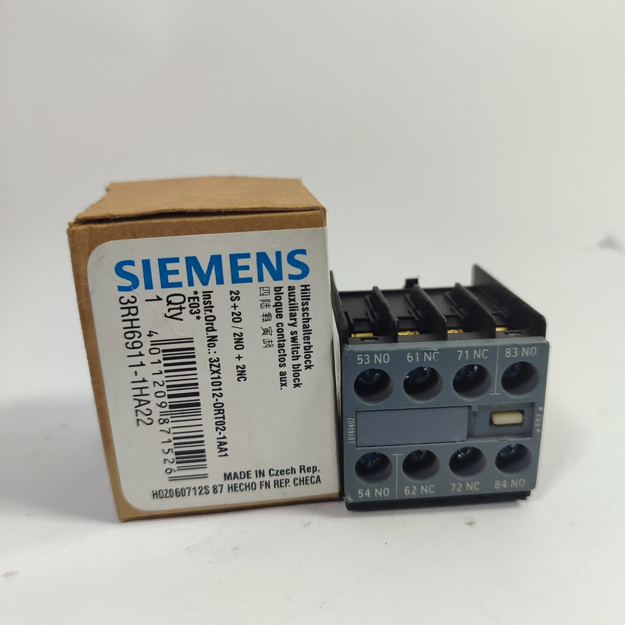 SIEMENS Auxiliary Switch block