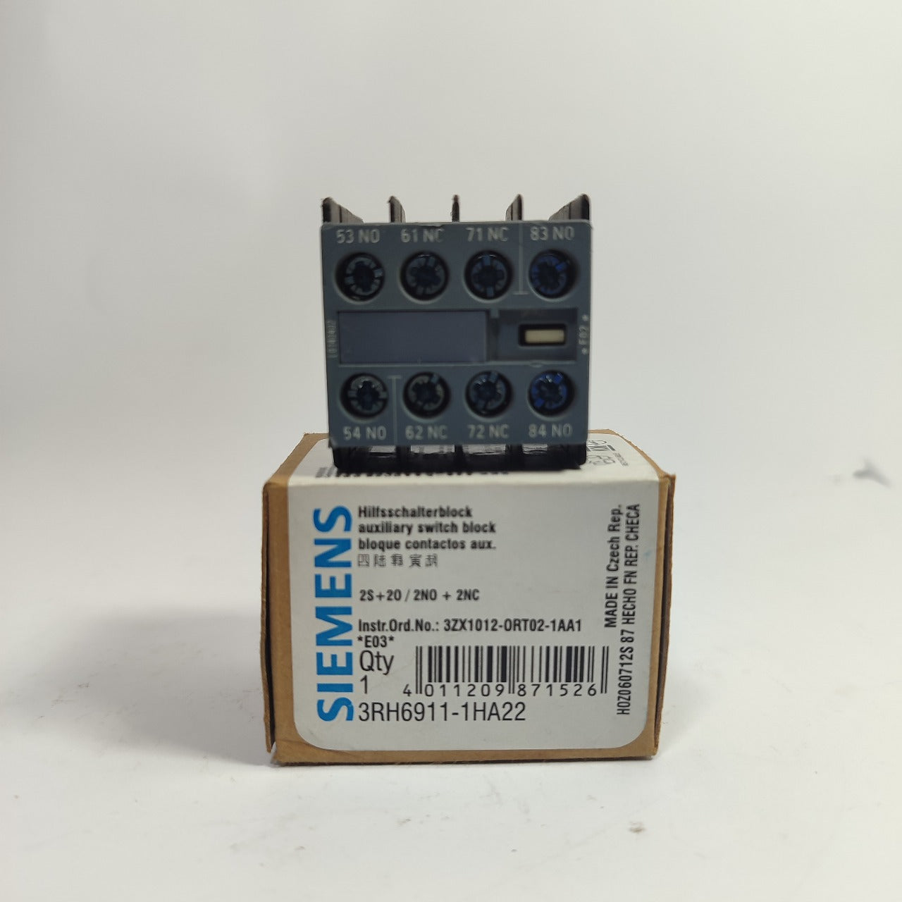 Control Switch Block Auxiliary Switch Block for Reliable Circuit Performance