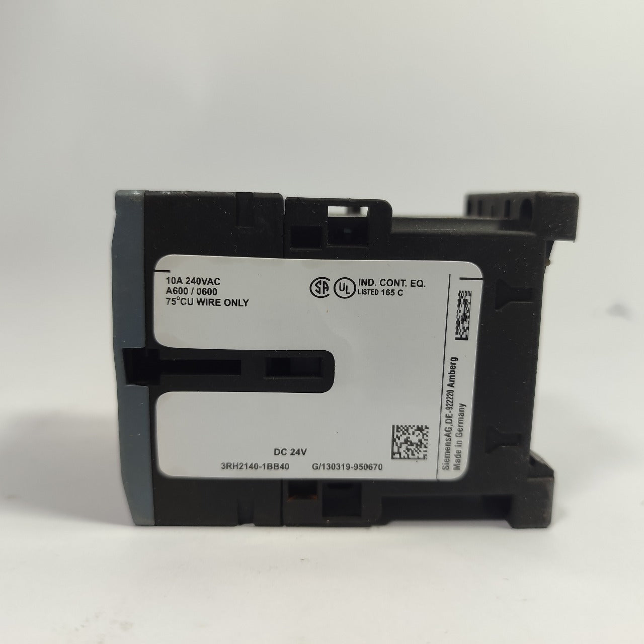 SIEMENS SIRIUS 3RH2140-1BB40 4-pole Contactor Relay