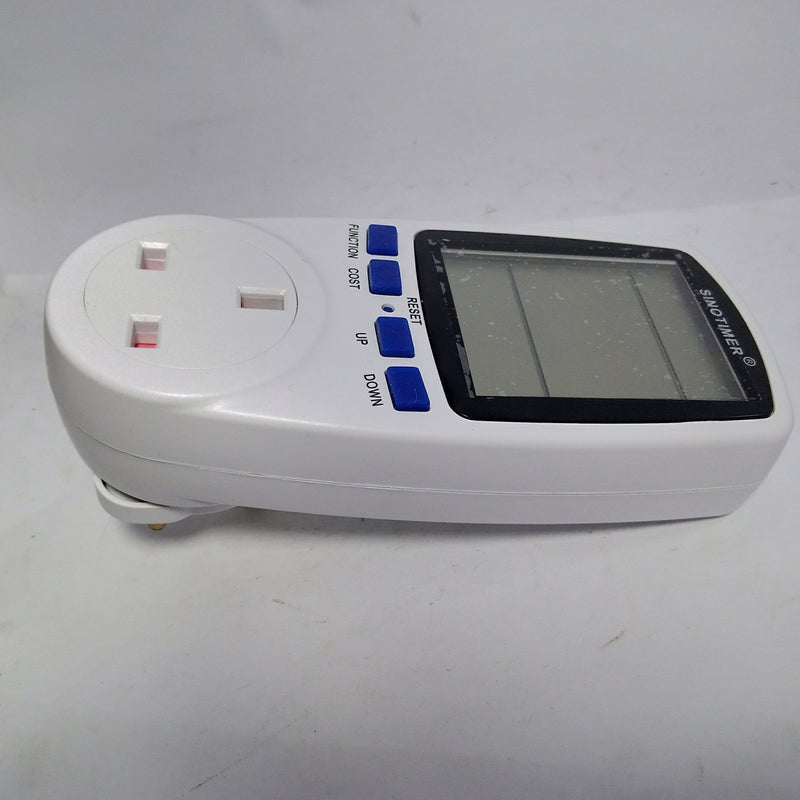 SINOTIMER Plug Socket Voltage Wattmeter AC Electricity Analyzer Monitor - industryparts.pk