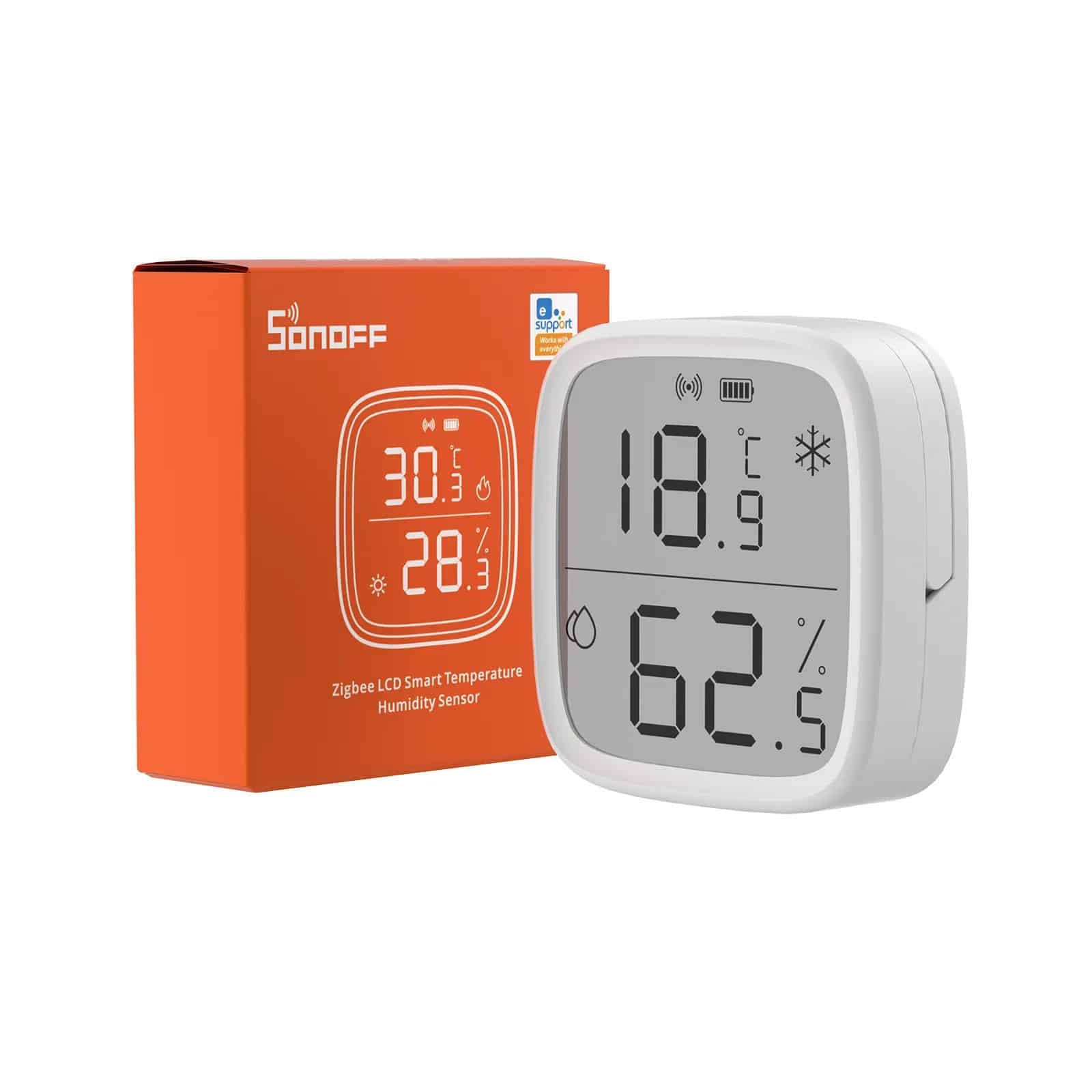 SONOFF SNZB-02D Zigbee 3.0 temperature and humidity sensor in Pakistan