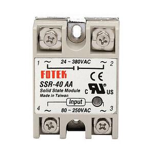 Fotek Solid State Relay SSR-40AA in Pakistan - industryparts.pk