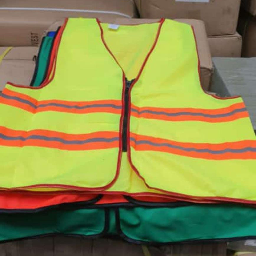 Safety Vest Jacket with Reflective Strips in Pakistan
