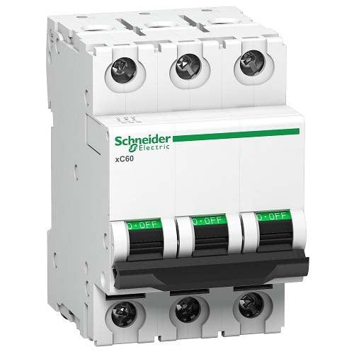Schneider A9N3P25C xC60 MCB C25A / 3Pole in Pakistan - industryparts.pk