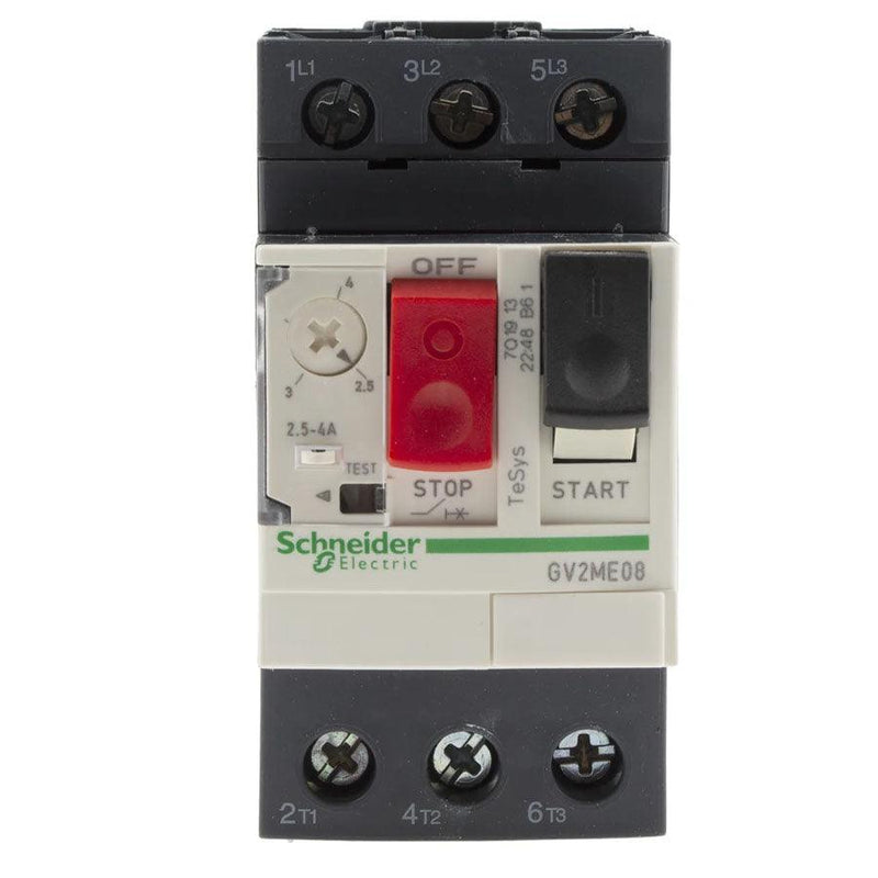 Schneider Electric GV2ME08 Motor circuit breaker in Pakistan - industryparts.pk