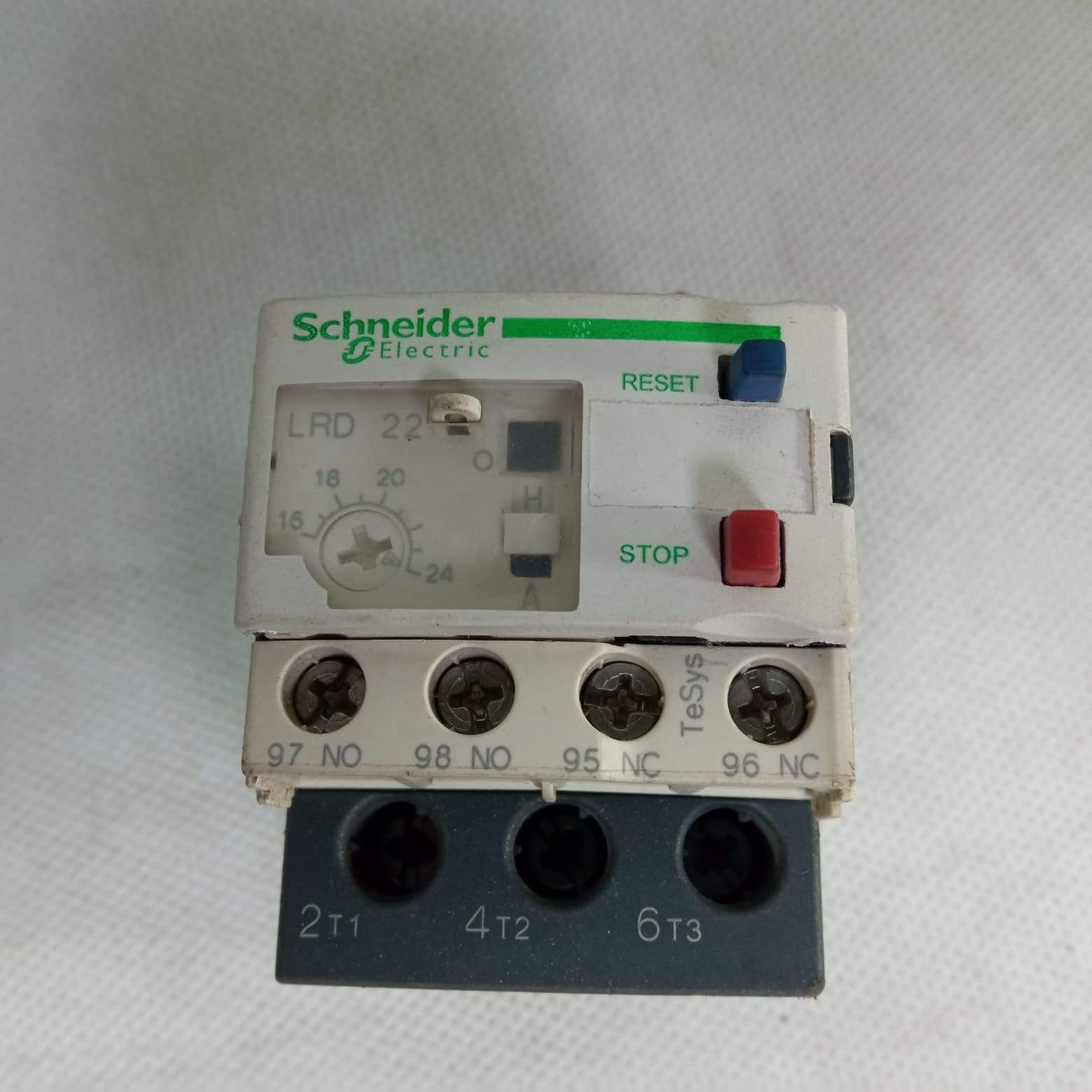 Schneider Electric Thermal Overload Relay LRD22 in Pakistan - industryparts.pk