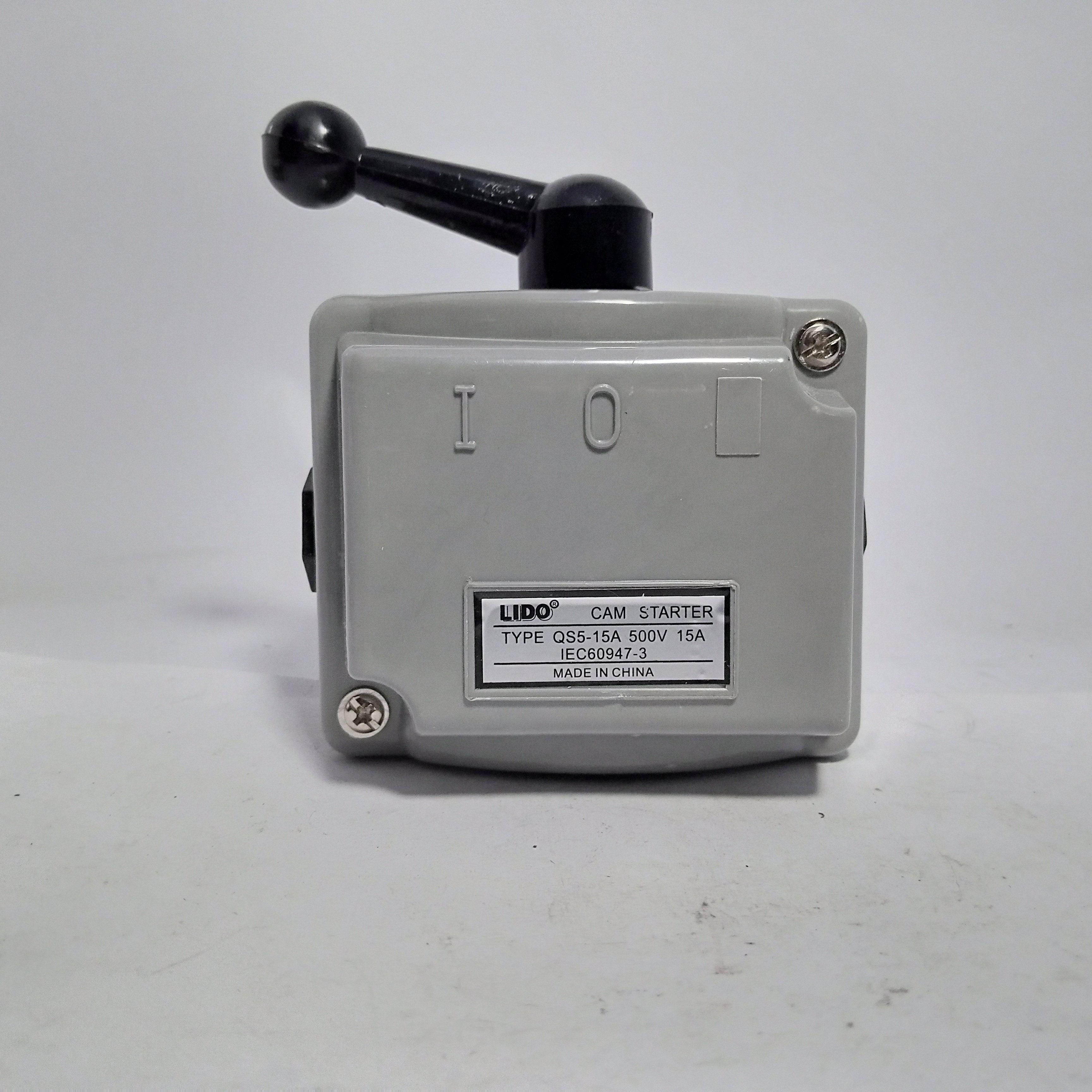 Single Pole LIDO Cam Starter QS5-15A in Pakistan - industryparts.pk