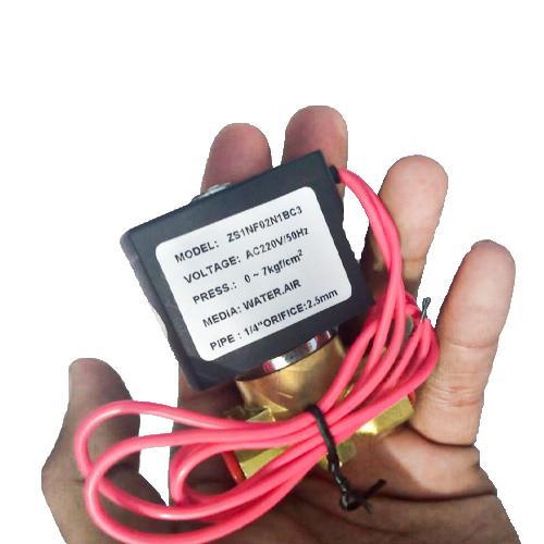 Best Quality  Solenoid Valve AC220V/50HZ (ZS1NF02N1AC3) 1/4 inch - industryparts.pk