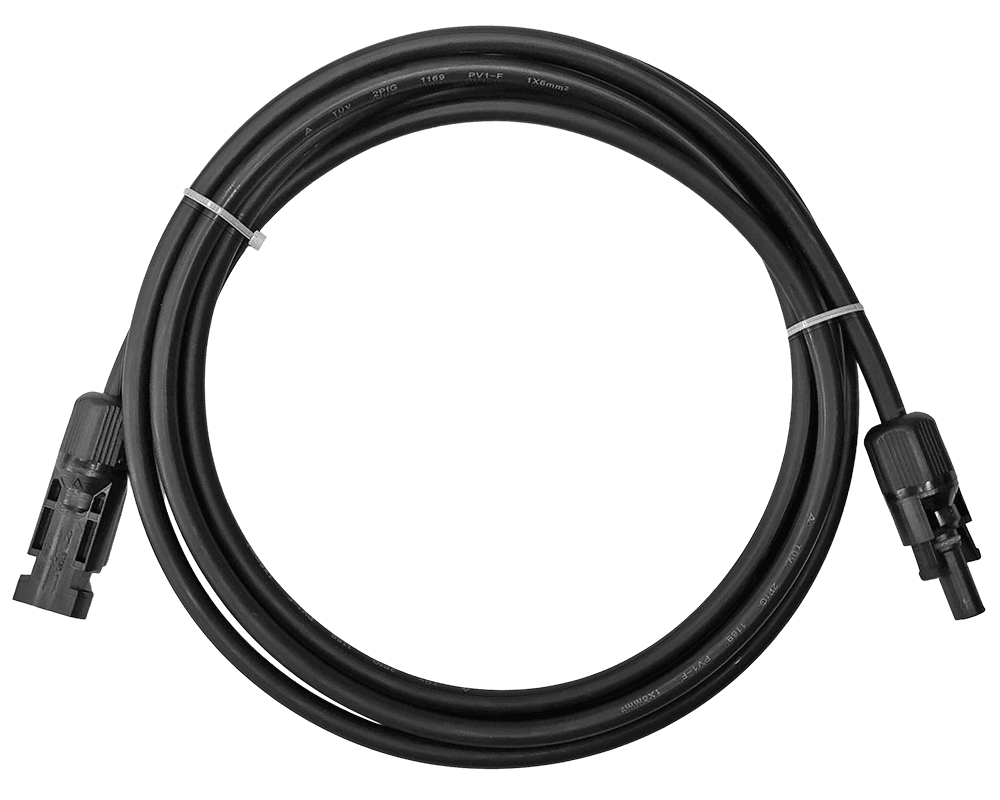 Solar Panel Extension Cable with Male, Female MC4 Connectors in Pakistan