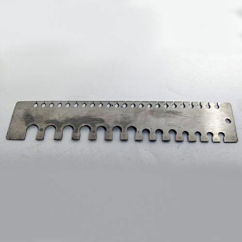 Stainless Steel Wire Gauge Measuring Scale Straight Ruler 0 to 36 Steel - industryparts.pk