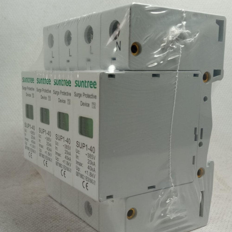 Suntree SUP1-40 AC Surge Protector Lightning Protection Safety Protector SPD in Pakistan - industryparts.pk