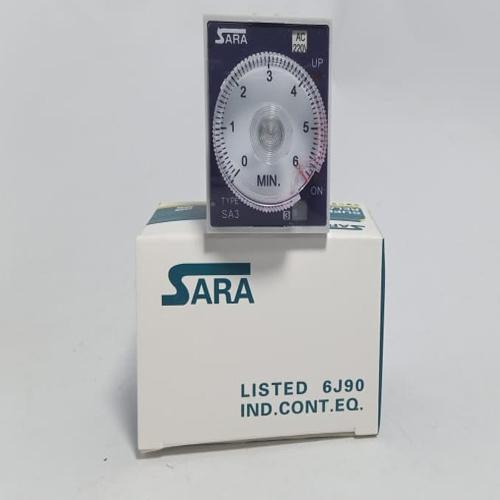 Sara Time Relay SA3PA-B 220VAC Timer Delay in Pakistan - industryparts.pk