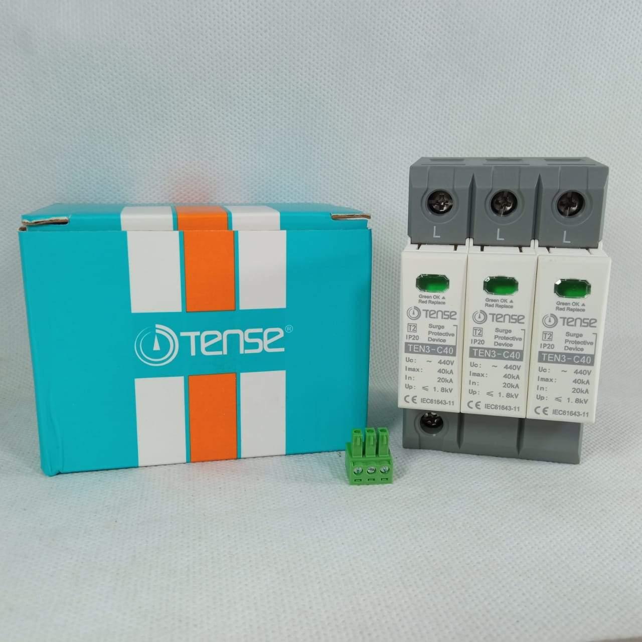 Surge Protective Device IP20 TEN3-C40 40KA TENSE in Pakistan - industryparts.pk