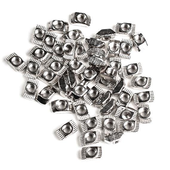T Nuts Aluminium Extrusion Profile Parts in Pakistan 20pcs - industryparts.pk