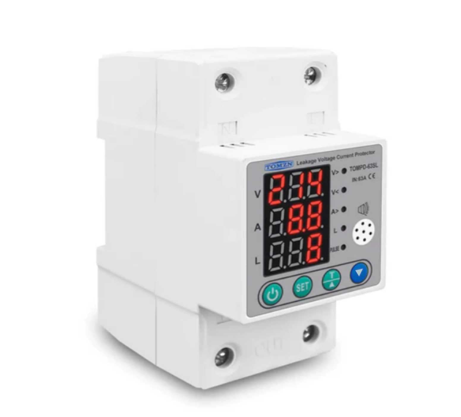 TOMZN 63A Leakage Current Protection Surge Protector in Pakistan