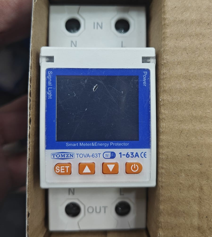 TOMZEN TOVA-63T (WiFi) Smar Meter & Energy Protector in Pakistan