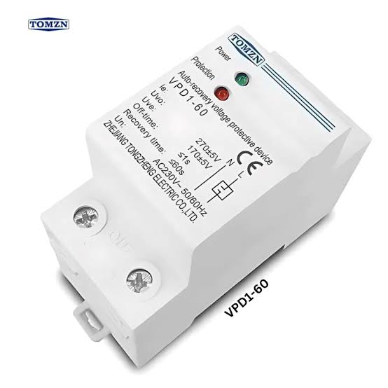 TOMZEN VPD1-60 Auto-recovery voltage protective device in Pakistan