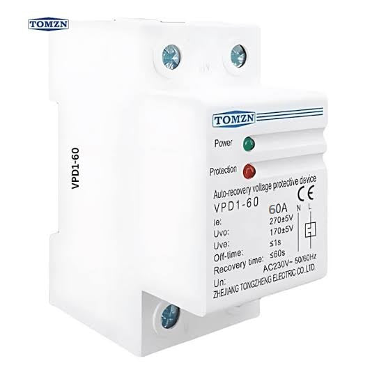 TOMZEN VPD1-60 Auto-recovery voltage protective device in Pakistan