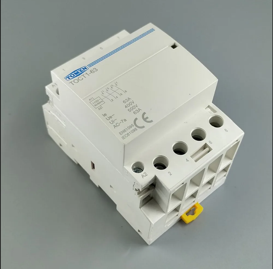 TOMZN TOCT1-63 4P 63A Din rail Household ac Modular contactor in Pakistan