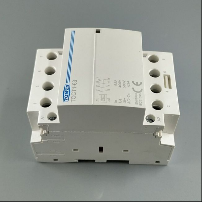 TOMZN TOCT1-63 4P 63A Din rail Household ac Modular contactor in Pakistan