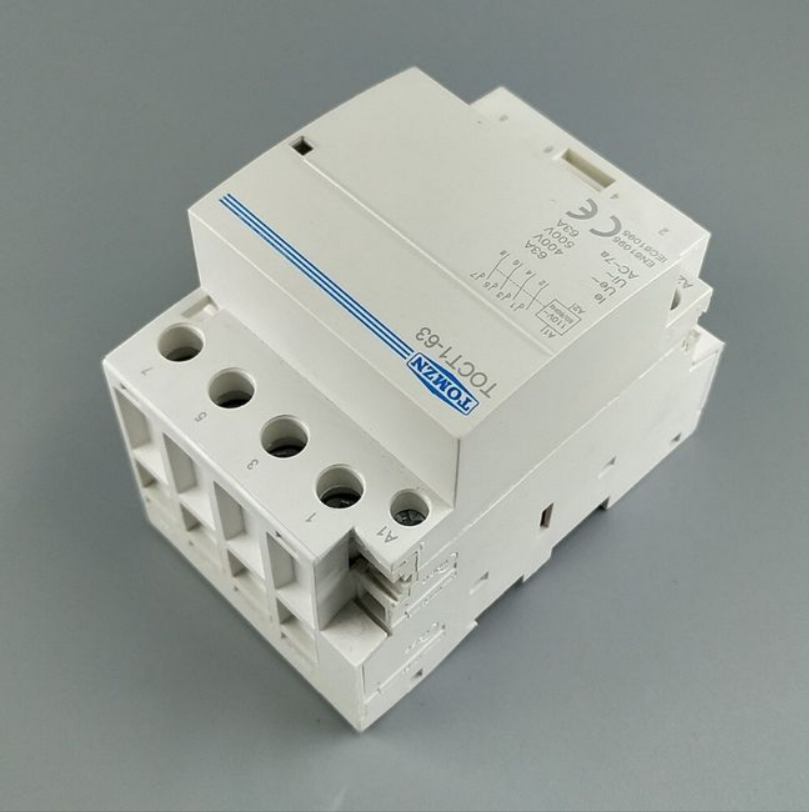 TOMZN TOCT1-63 4P 63A Din rail Household ac Modular contactor in Pakistan