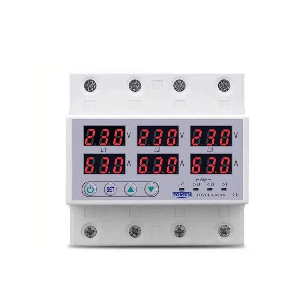 TOMZN Three Phase Voltage and Current Protector TOVPD3 in Pakistan - industryparts.pk