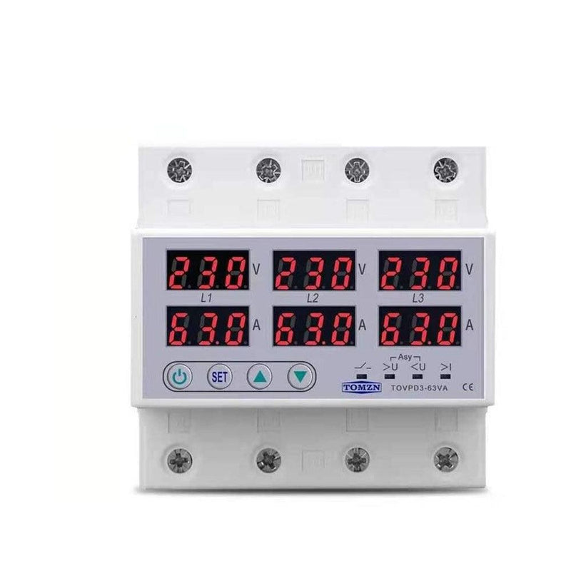 TOMZN Three Phase Voltage and Current Protector TOVPD3 in Pakistan - industryparts.pk