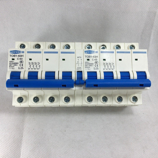 TOMZN 4 pole Change Over Switch MTS Manual transfer switch  in Pakistan - industryparts.pk