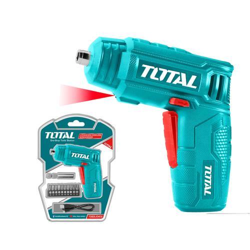TOTAL Lithium-Ion Cordless Screwdriver 4V in Pakistan - industryparts.pk