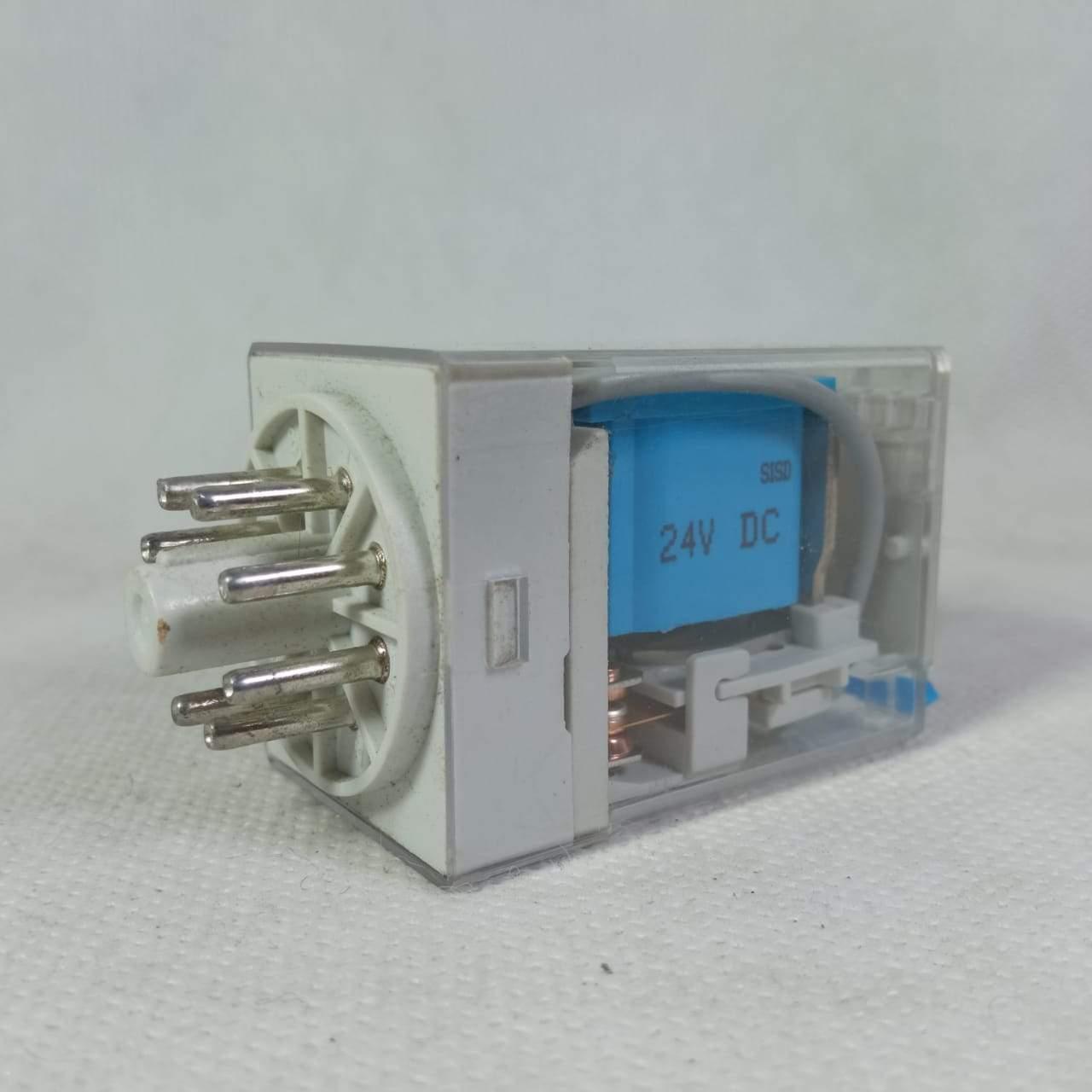 Tense Relay 8 Pin 10A-250V DC 24V in Pakistan - industryparts.pk