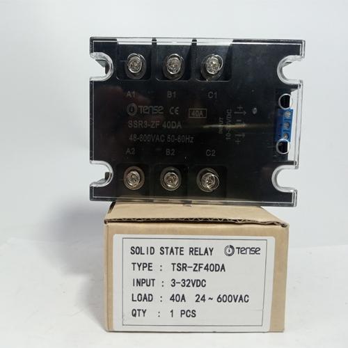 TSR-ZF40DA Three-phase Motor Positive and Negative Solid State Relay Tense in Pakistan - industryparts.pk