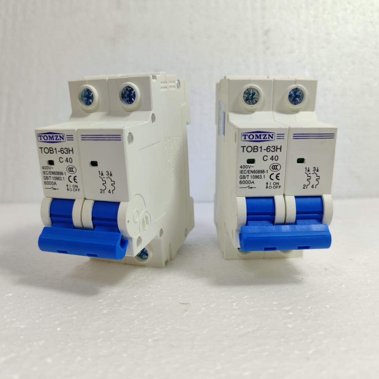 TOMZN TOB1-63H4P 2P C Type AC Mini Circuit Breaker in Pakistan