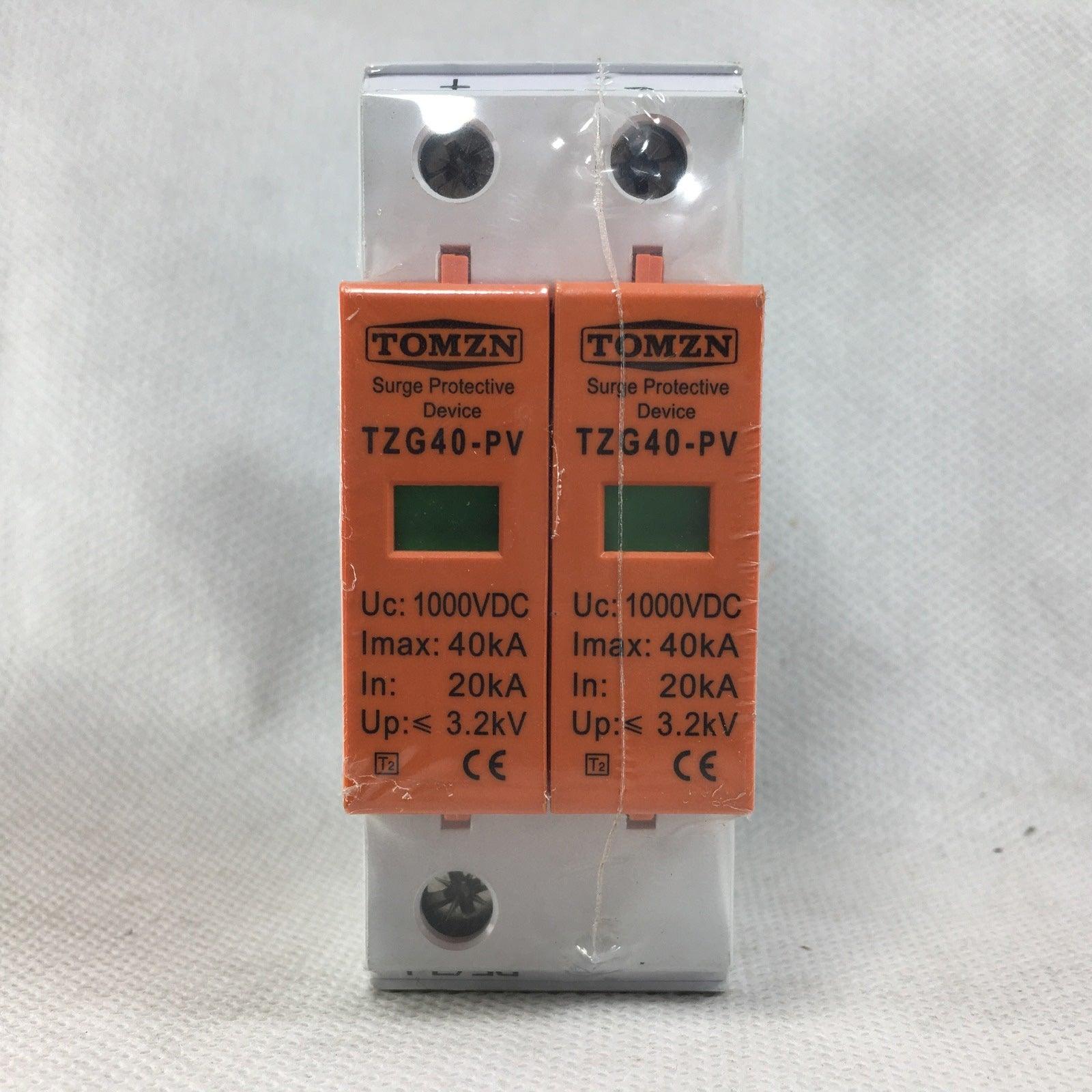 Tomzn SPD 20KA~40KA House Surge Protector Protective Low-voltage Arrester Device - industryparts.pk