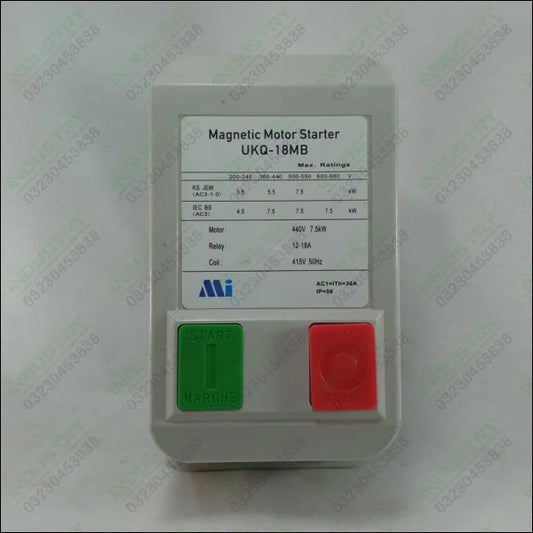 UKQ-18MB MI DOL Magnetic Motor Starter