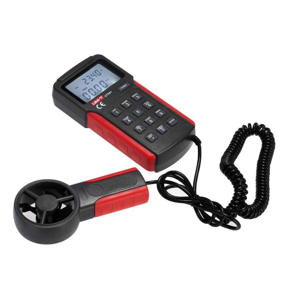UNI T UT361 Anemometer Wind Temperature Wind Speed and Wind Capacity Meter in Pakistan - industryparts.pk