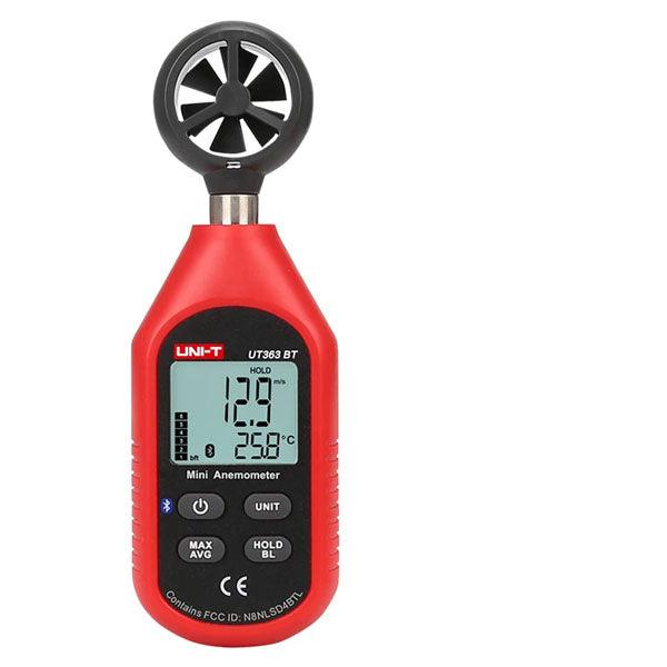 UNI T UT363BT Wind Speed Digital Meter Bluetooth Pocket Anemometer in Pakistan - industryparts.pk