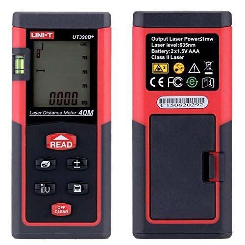 UNI-T UT390B+ 40M Optical Handheld Laser Range Finder Telemeter Distance Meter - industryparts.pk