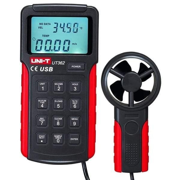 UNI T Digital Anemometer UT362 in Pakistan - industryparts.pk